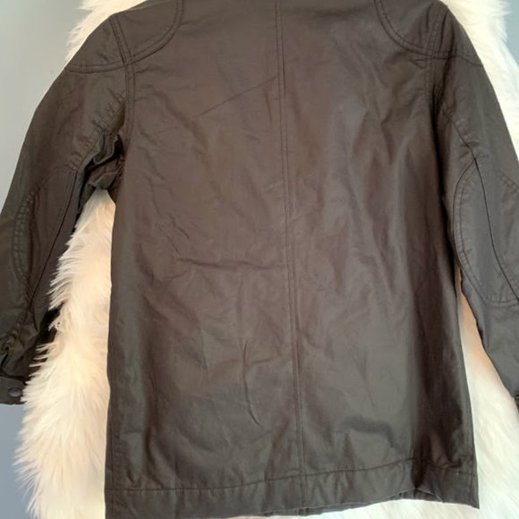 NWT Gap Fully Lined Wax Jacket/Coat - Picture 2 of 16